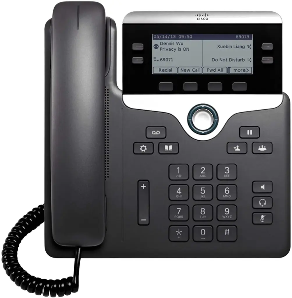Cisco IP Phone 7841 MPP with PSU, NA Clip or Cord