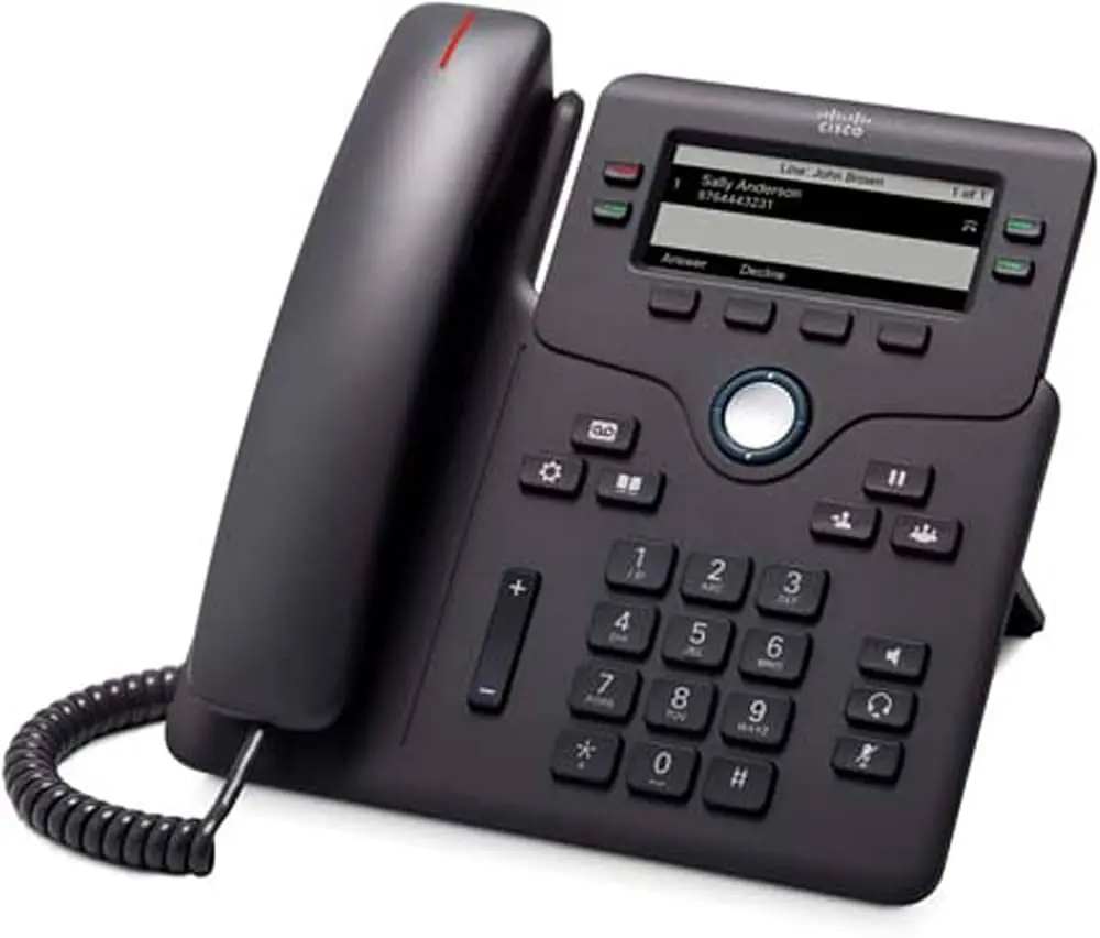 Cisco 6861 Phone with NA power adapter for MPP Systems