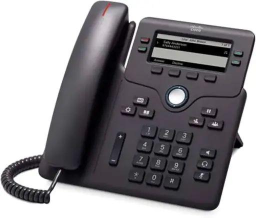 [CP-6861-3PW-NA-K9=] Cisco 6861 Phone with NA power adapter for MPP Systems